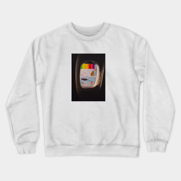 My Happines Crewneck Sweatshirt by Dusty wave